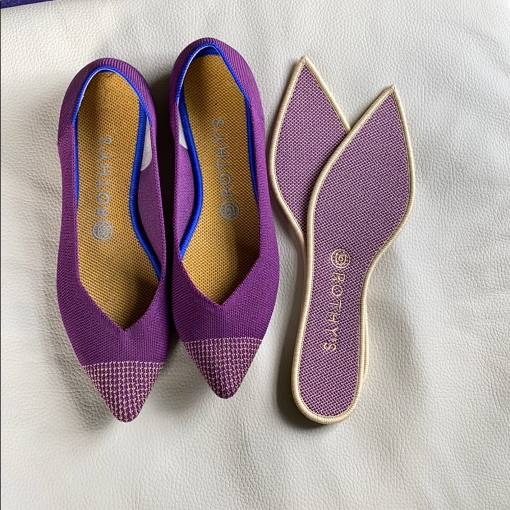 ROTHYS RARE MAGENTA lining 9 PERFECT condition